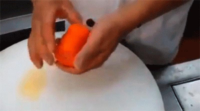 Cosa si riesce a realizzare con una carota [