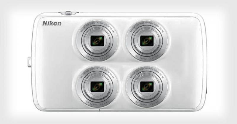 Nikon sta sviluppando una fotocamera con 4 lenti e 4 sensori 
La Nikon ha brevettato  il 23 giugno 2016 una piccola fotocamera compatta che dispone di 4 lenti disposte in un quadrato in alternativa ad un unico obiettivo centrale pi&